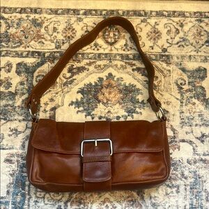Brown vintage Wilson Leather Shoulder Bag